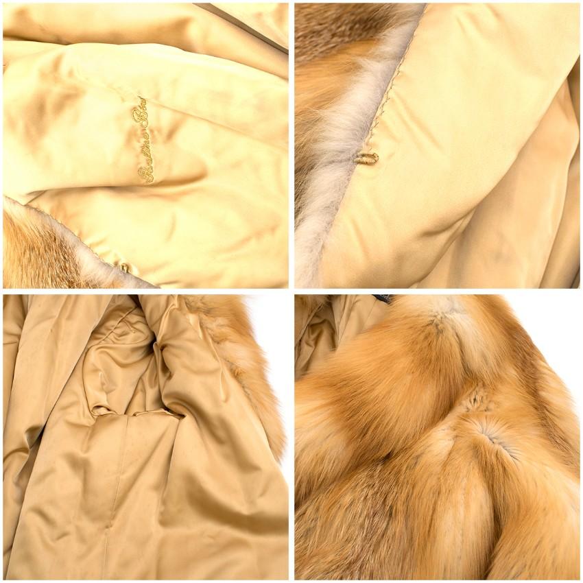 Grosvenor Canada for Harrods Ginger Fur Coat estimated size M In Excellent Condition In London, GB