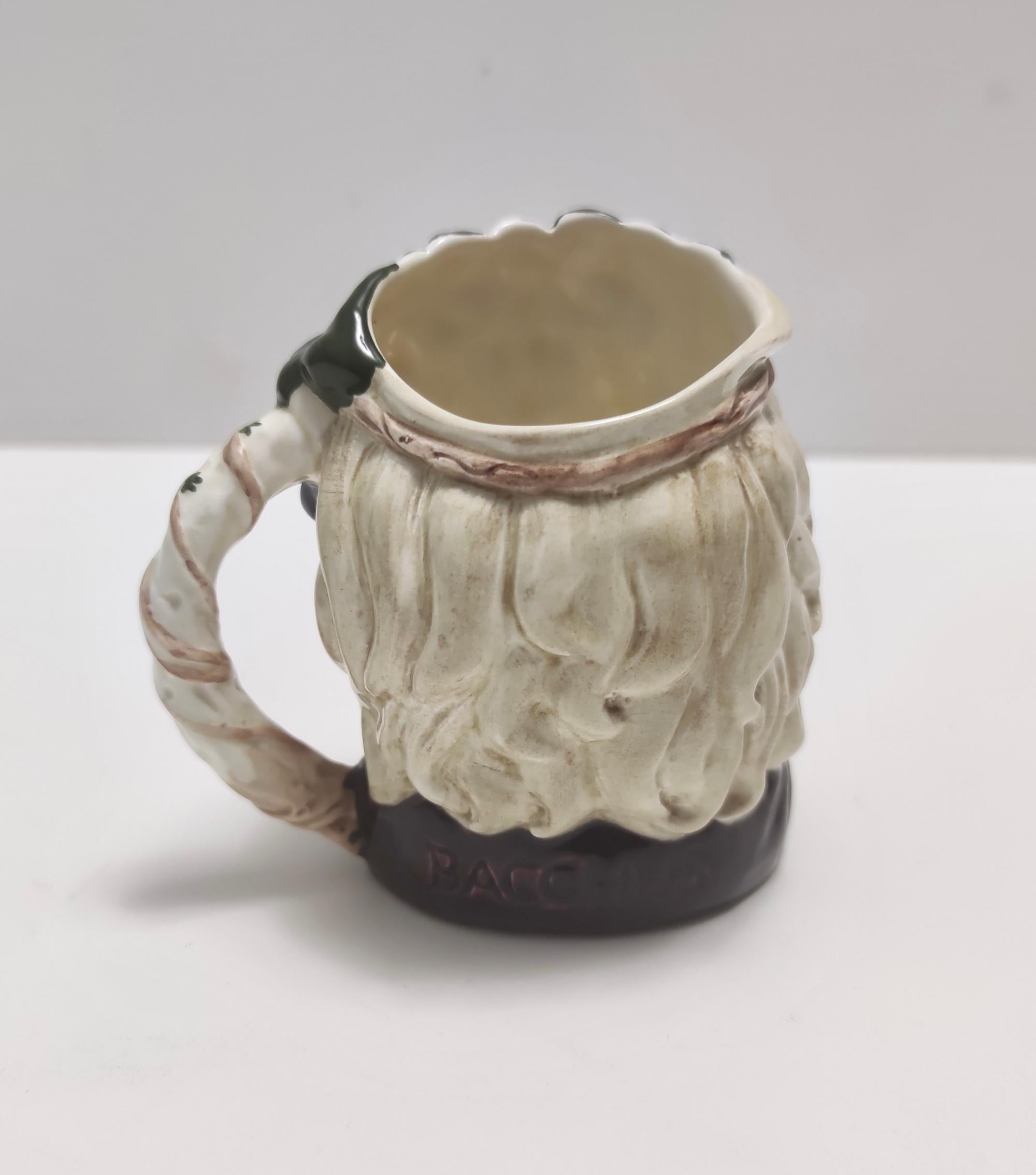 Mid-20th Century Grotesque Bacchus Ceramic Tankard by Royal Doulton, United Kingdom 1958