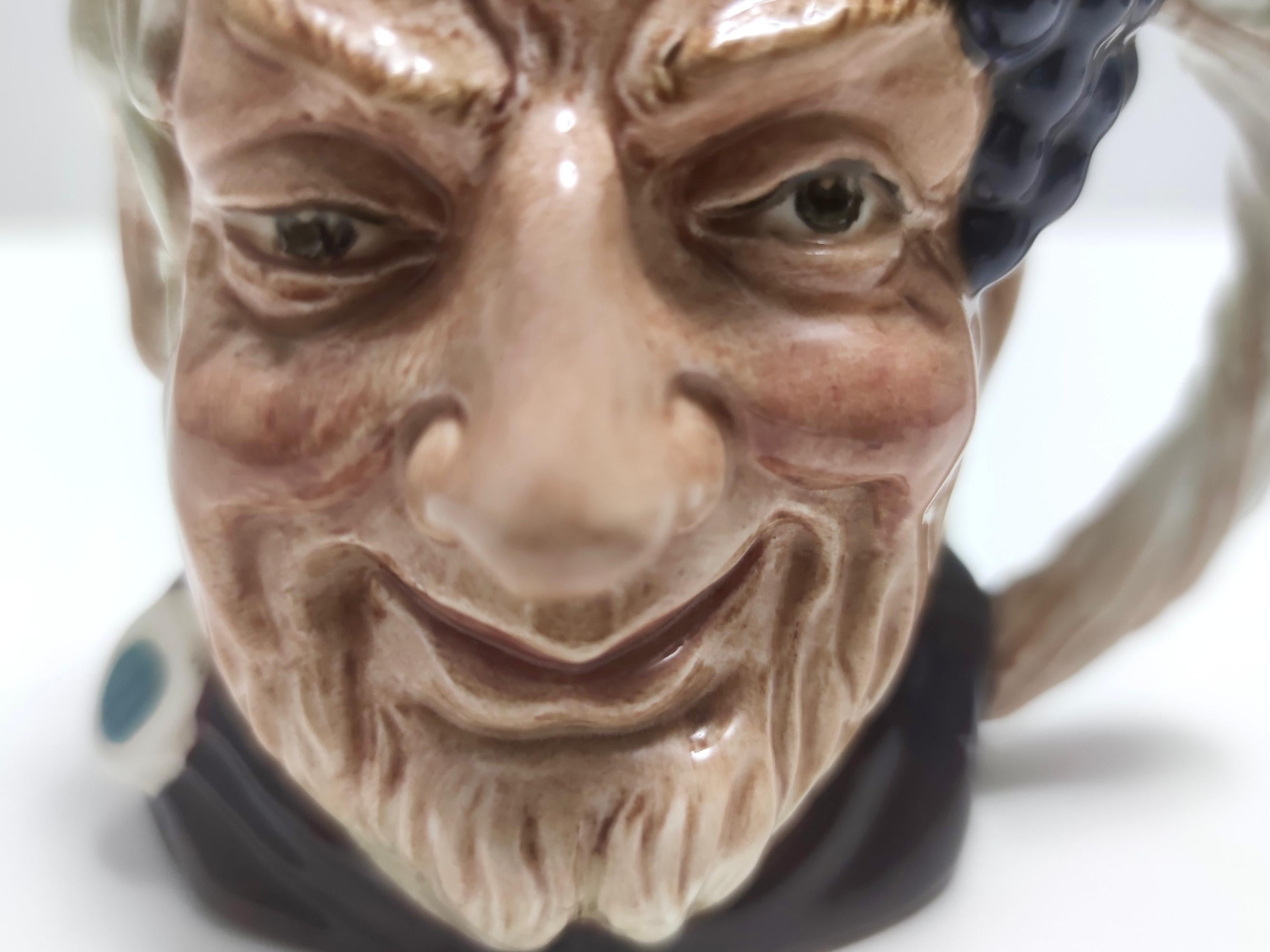 Grotesque Bacchus Ceramic Tankard by Royal Doulton, United Kingdom 1958 2
