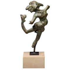 Grotesque Statuette in bronze, Greece, IV century BC