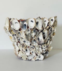 Grotto Oyster Shell Terracotta Planter