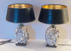 Grotto Oyster Shells Pair of Lamos