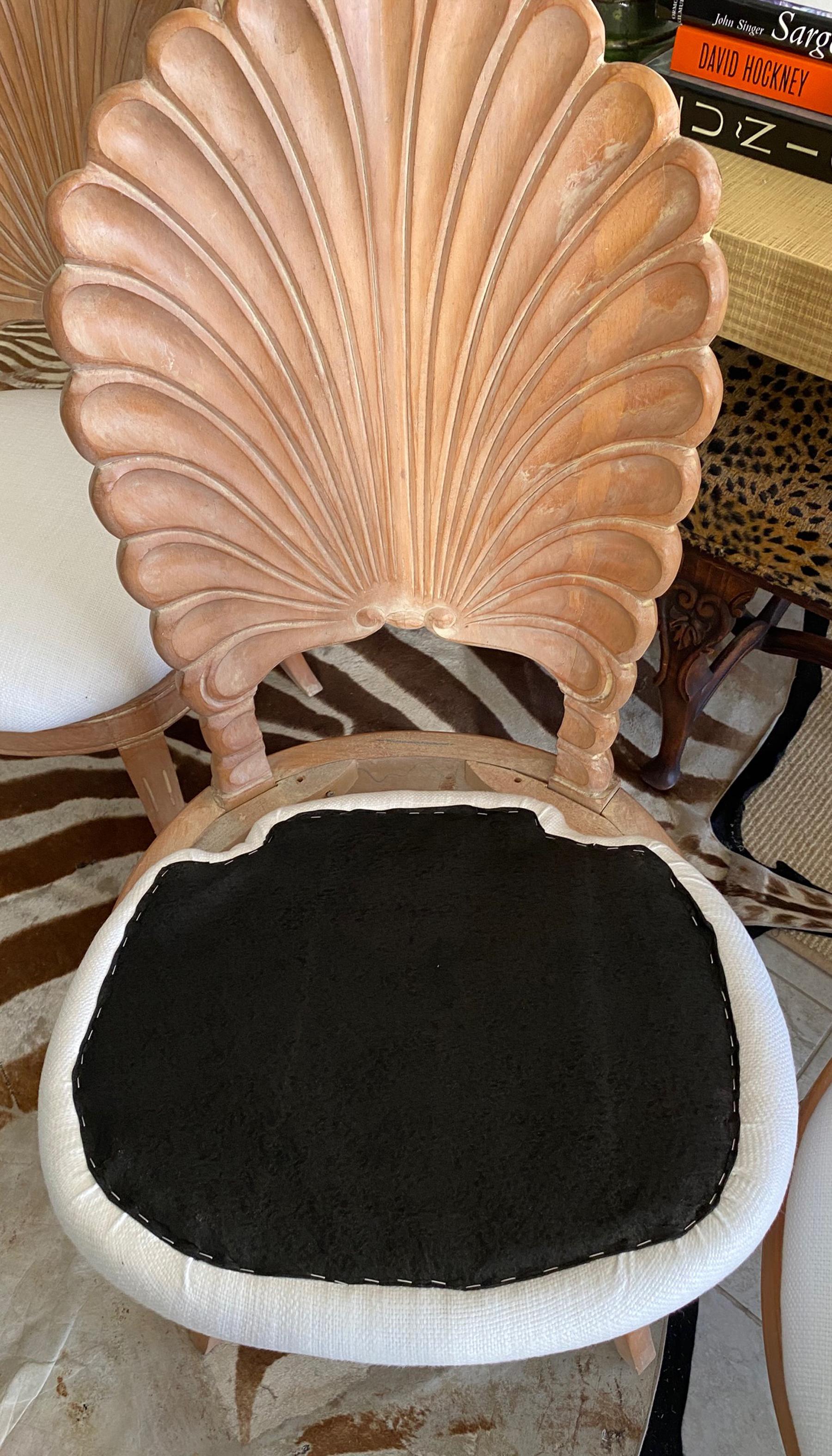 shell back chair