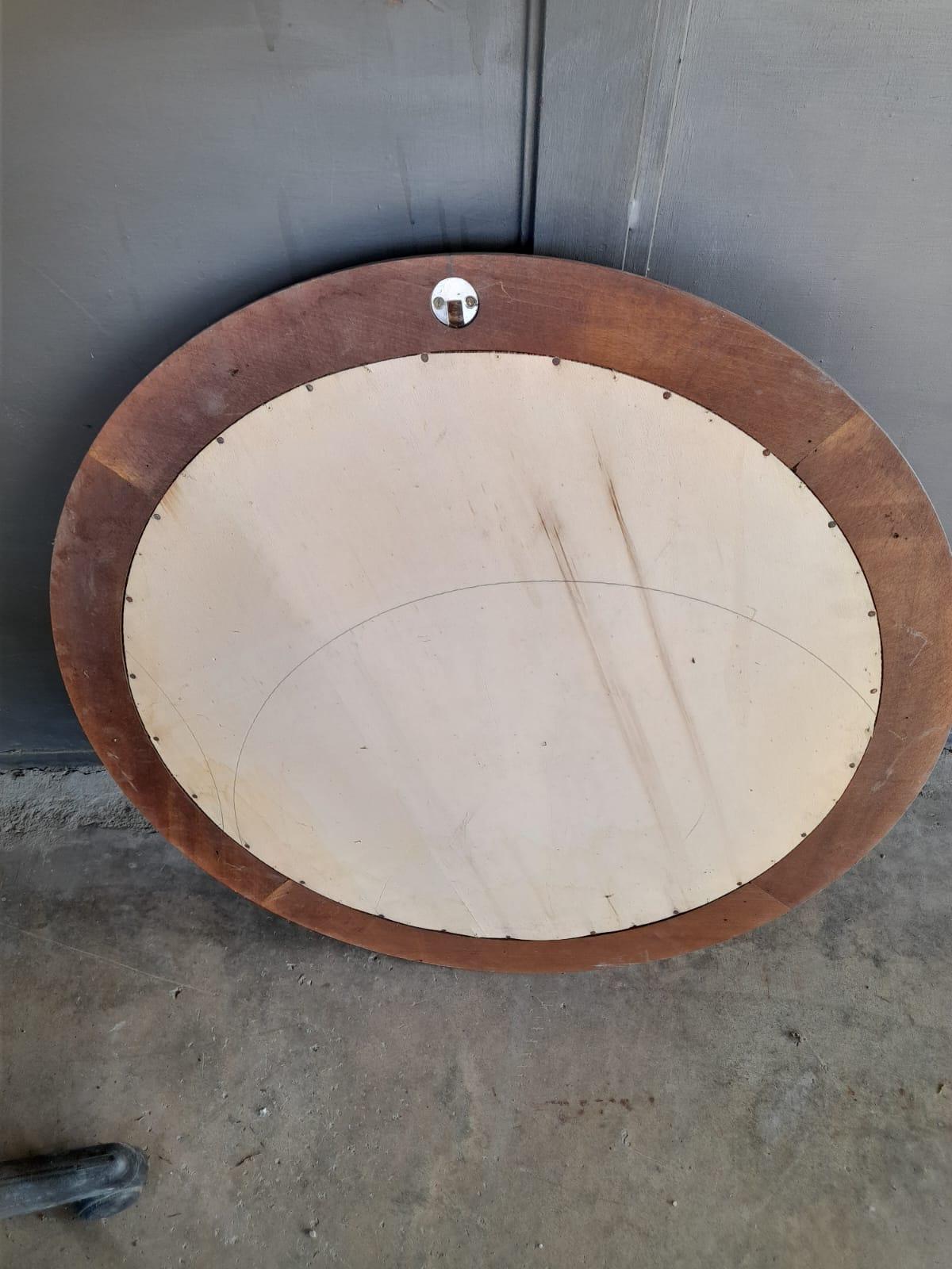 Appendiabiti da terra per soffitto con elementi sferici in legno di noce anni '70 in vendita 14