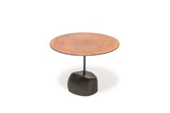 Grounded Collection Circle Side Table