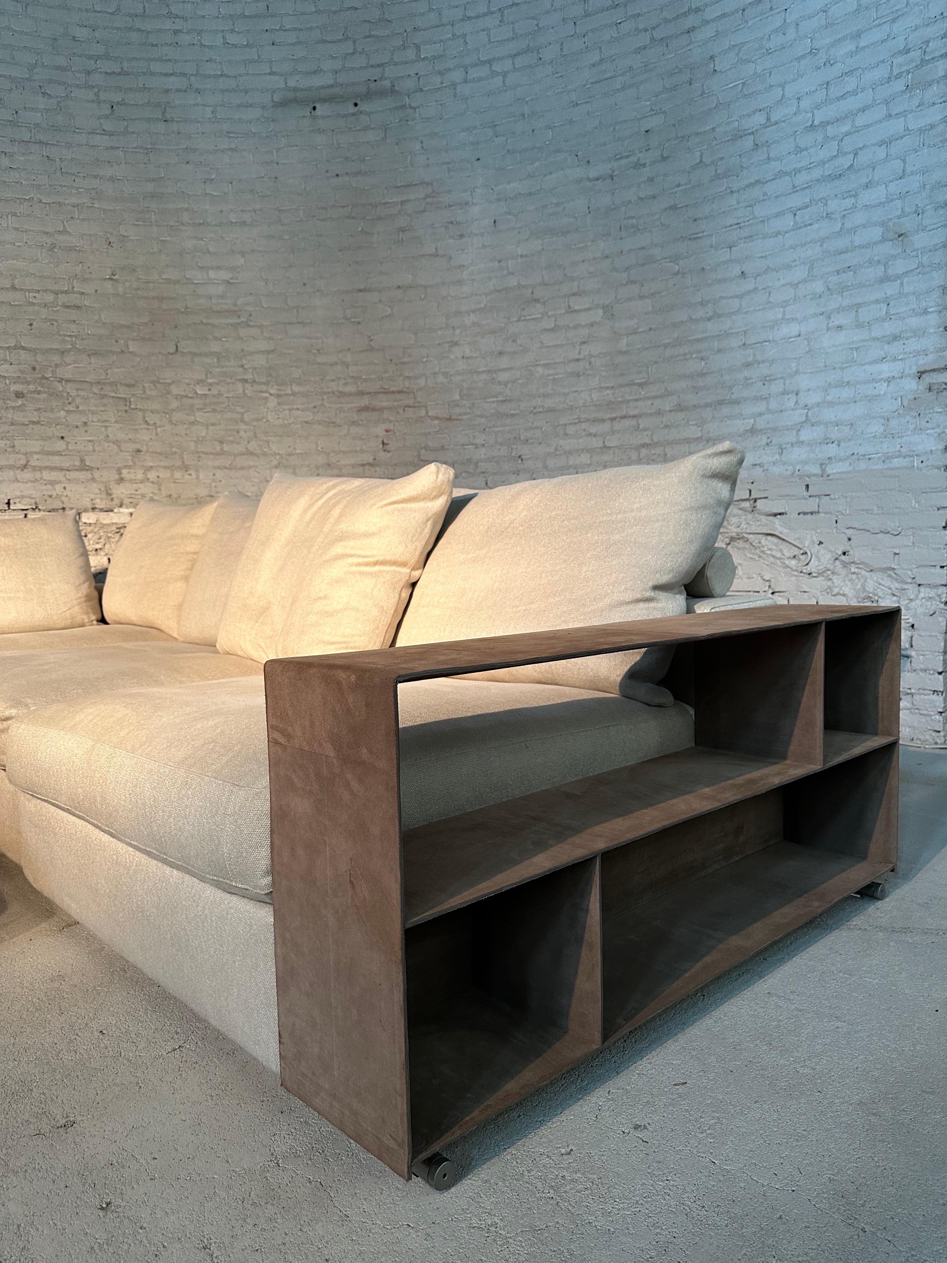 Groundpiece Sable Sofa by Flexform For Sale 5