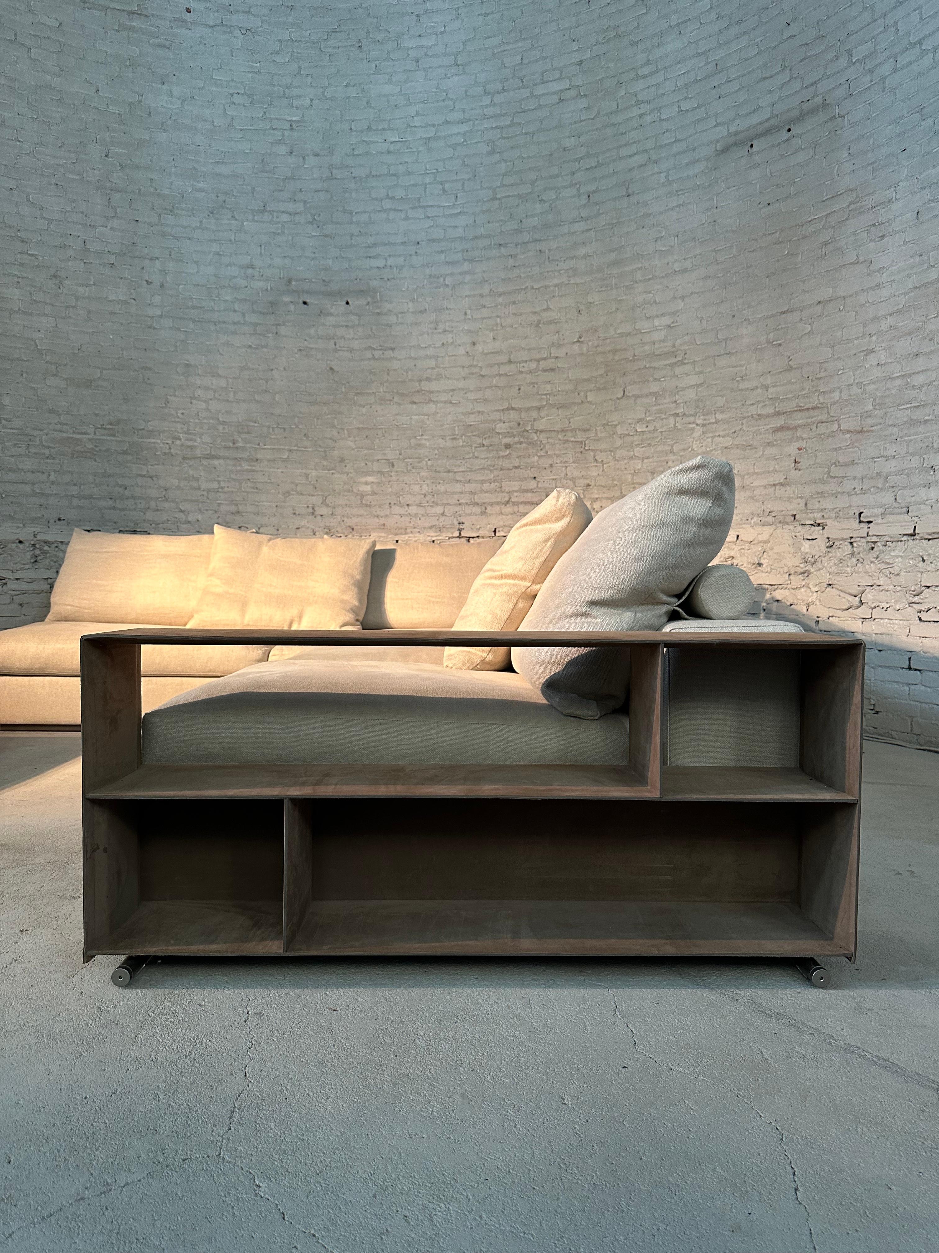 Groundpiece Sable Sofa by Flexform For Sale 8