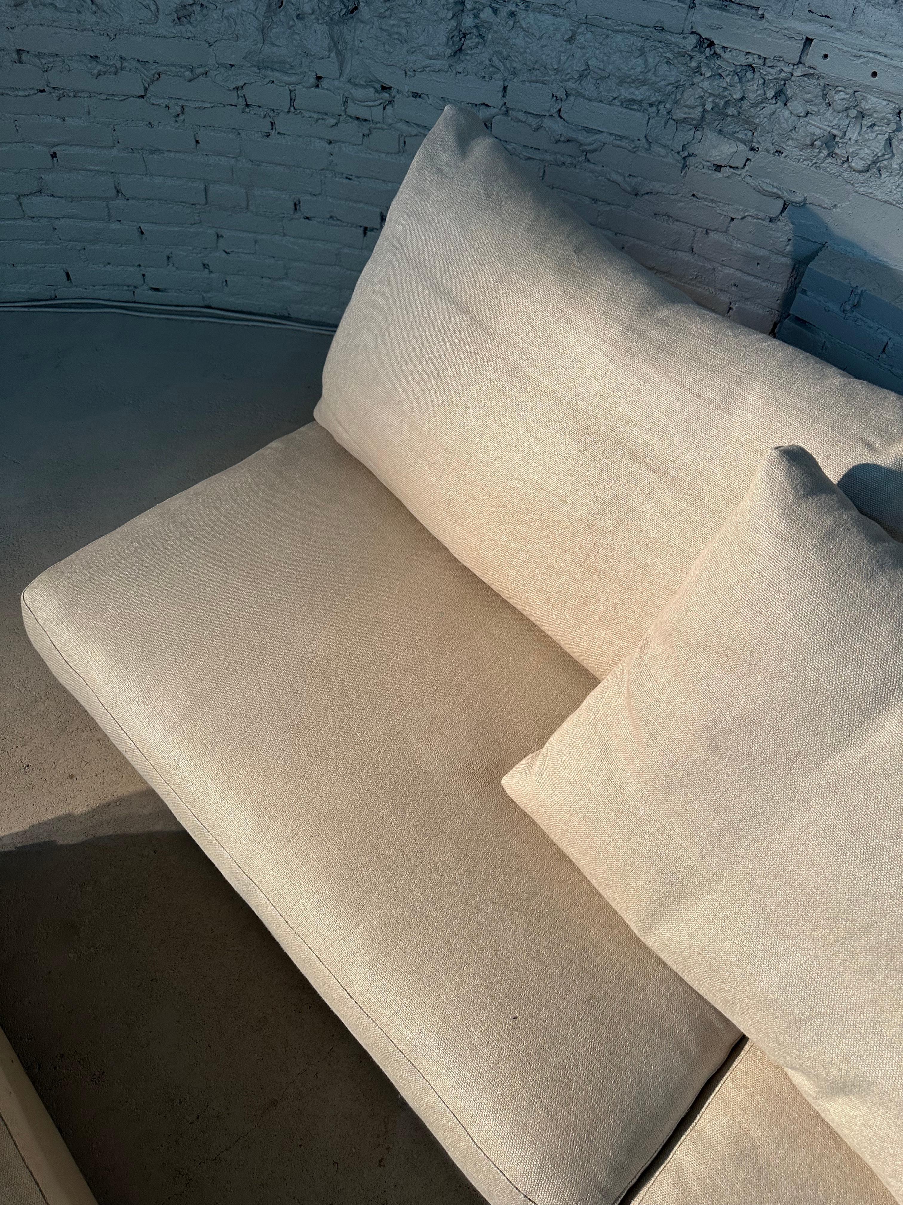 Contemporary Groundpiece Sable Sofa by Flexform For Sale