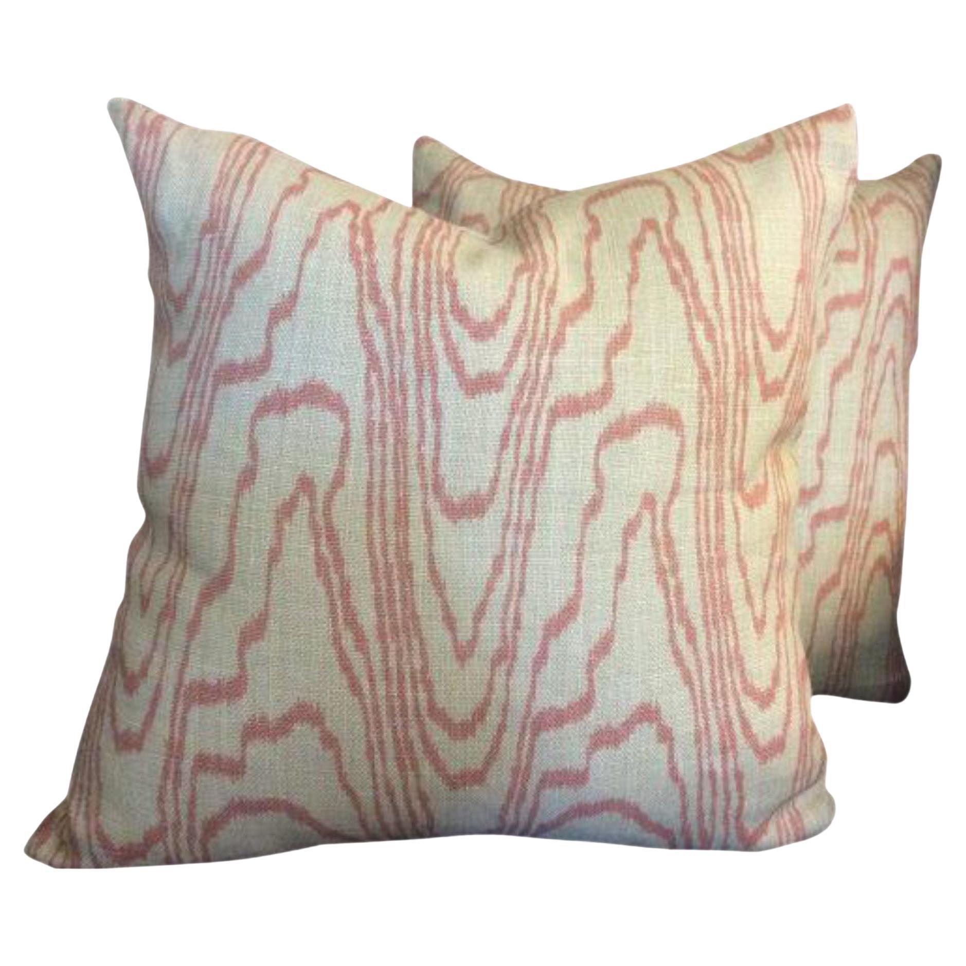 Groundworks & Lee Jofa Pillows - A Pair For Sale