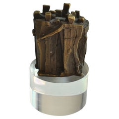 Group at a Gathering Bronze Sculpture