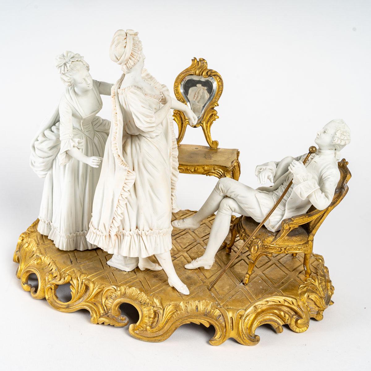 Group in Sèvres Biscuit, 19th Century 2
