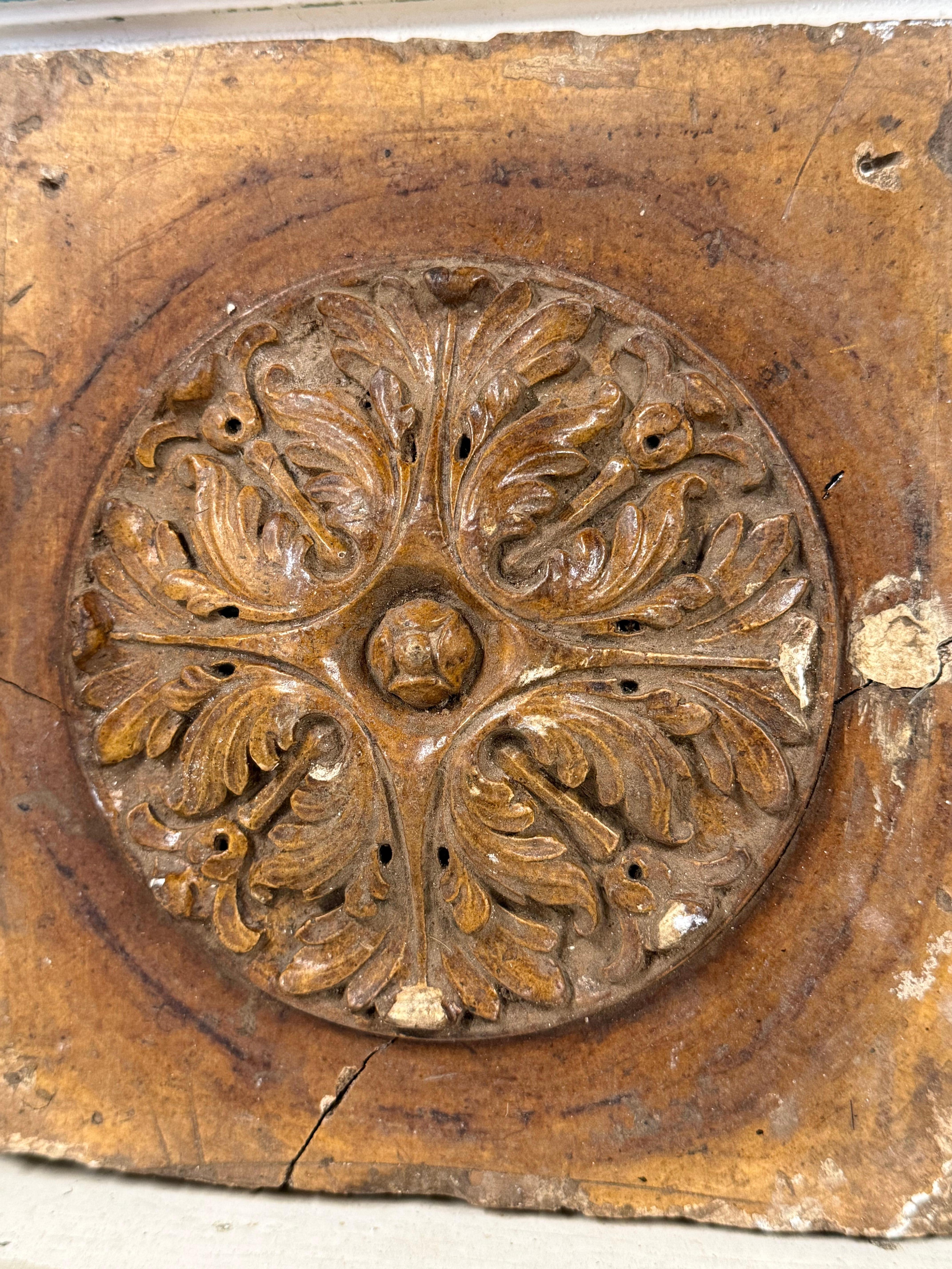 Molded Group Of 19th Century Architectural Plaster Mouldings For Sale