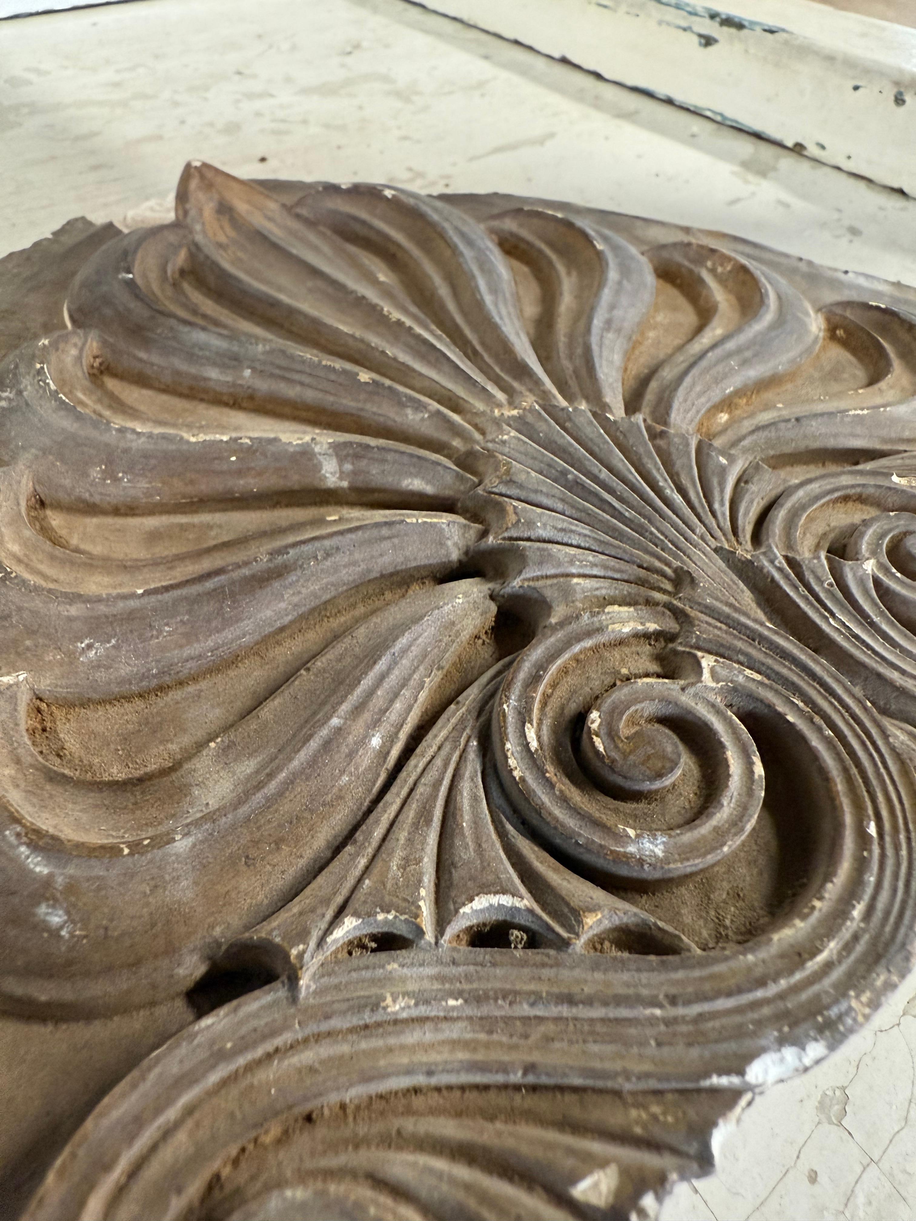 Group Of 19th Century Architectural Plaster Mouldings For Sale 1
