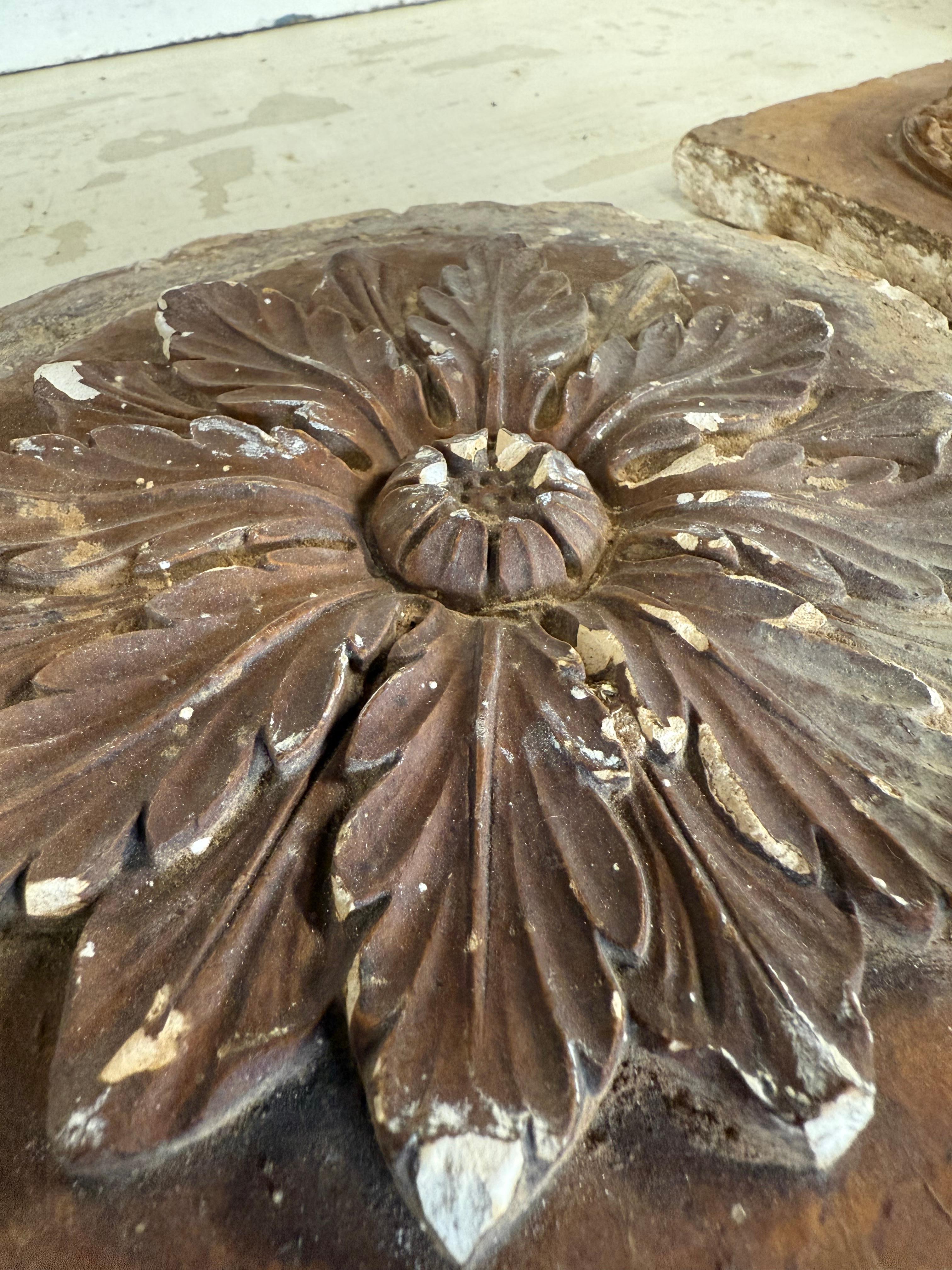 Group Of 19th Century Architectural Plaster Mouldings For Sale 2