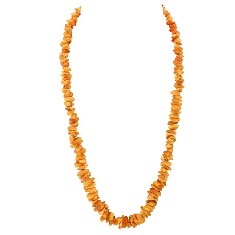 Group of 3 Amber Necklaces For Sale at 1stDibs