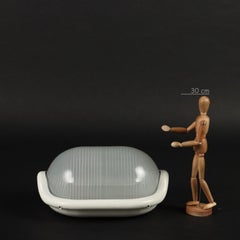 Group of 3 Wall Lamps Flos Noce Metal, Italy, 1970s