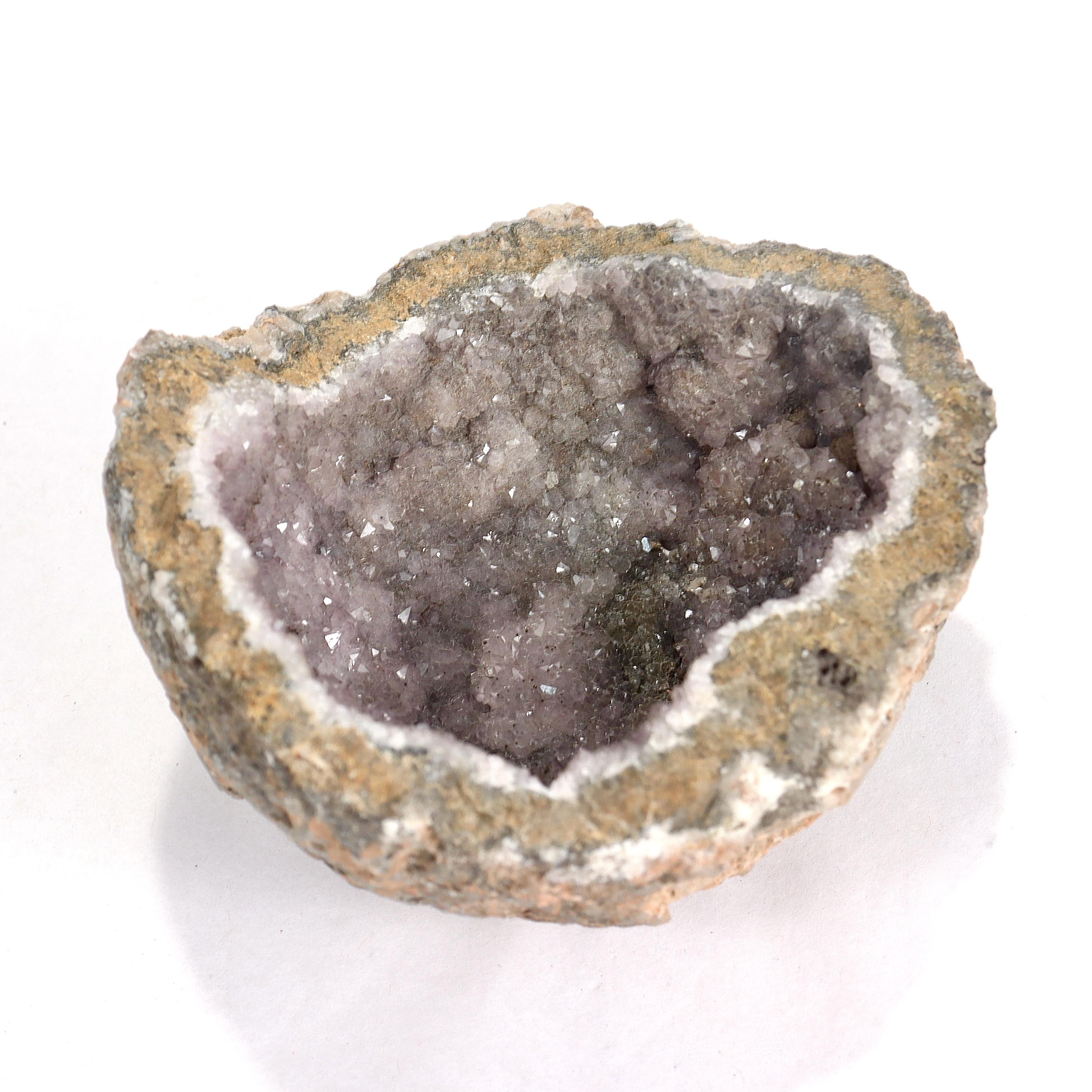 Group of 4 Amethyst Geodes For Sale 7