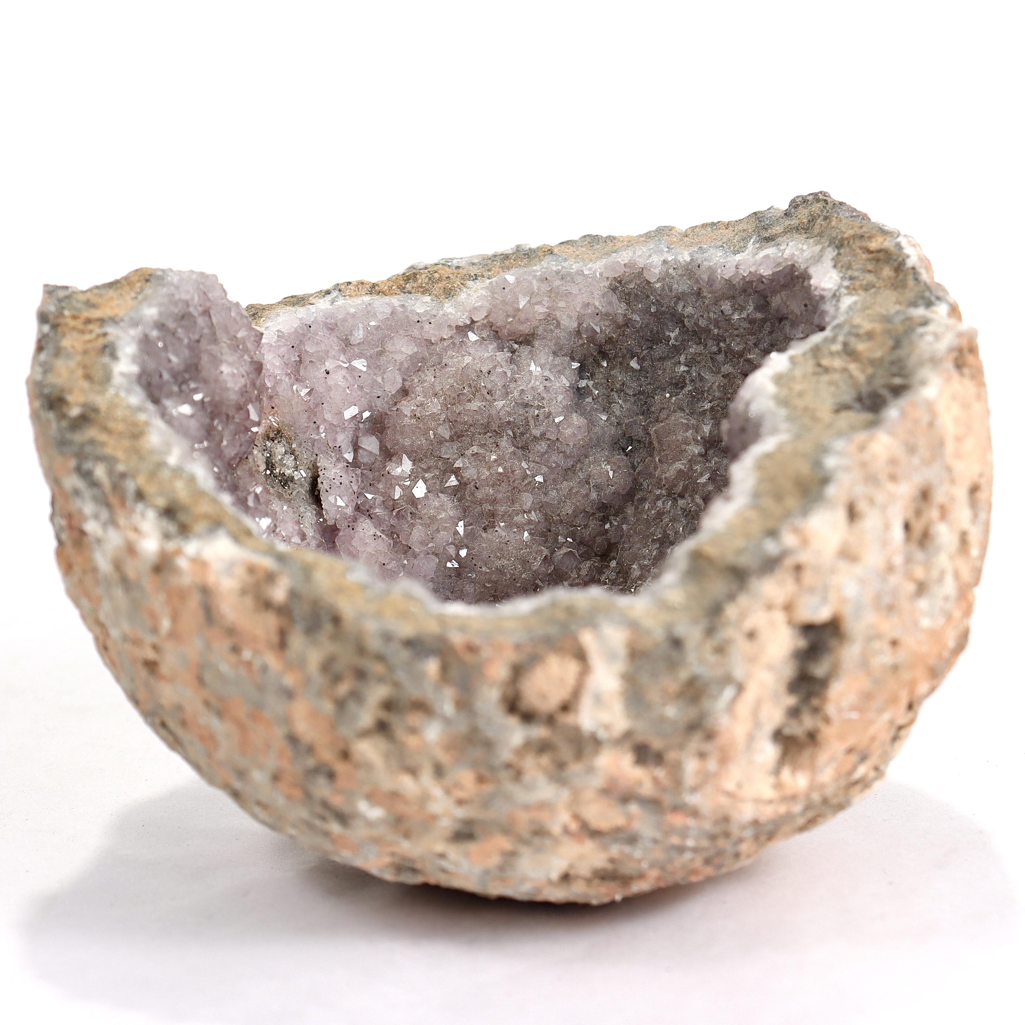 Group of 4 Amethyst Geodes For Sale 10