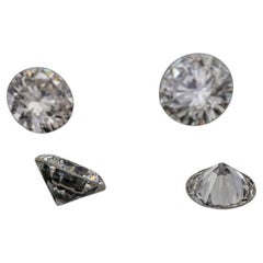 Group of 4 Loose Brilliants, Total 1.53 Ct