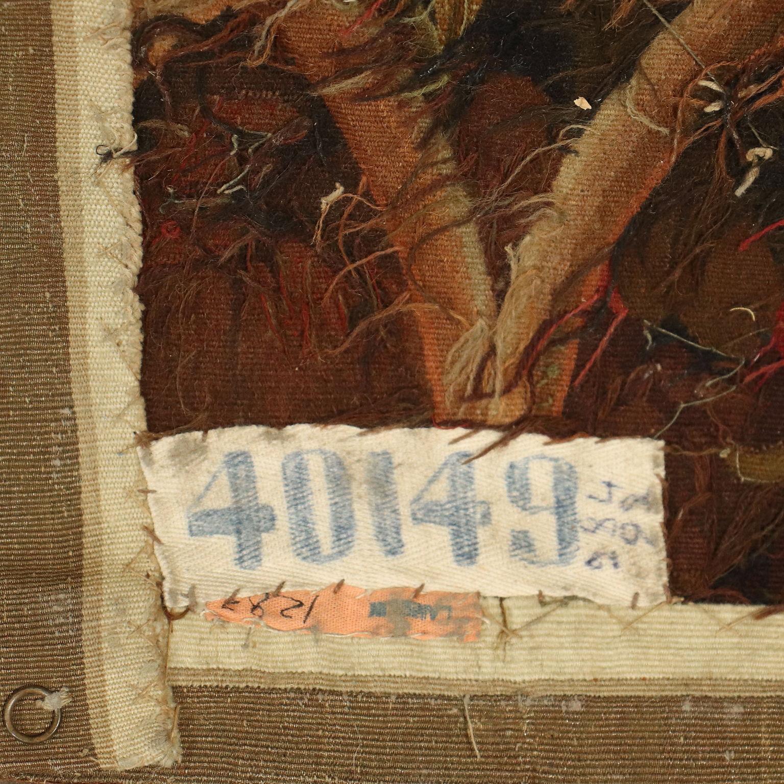 Gruppe von 4 Wandteppichen aus Wolle Abusson, Frankreich, 19. Jahrhundert im Angebot 7