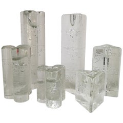 Group of 6 Arkipelago Candlesticks by Iittala