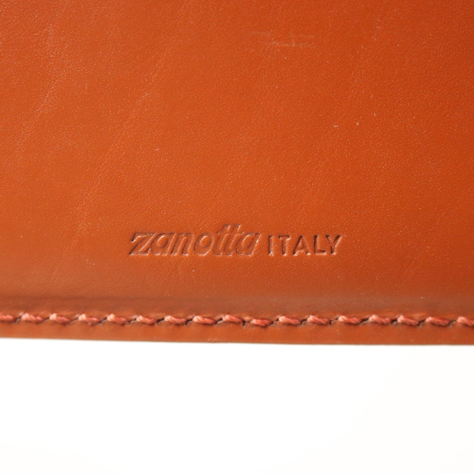 Group of 8 Chairs Zanotta Tonietta 2090 Leather, Italy, 1980s 3