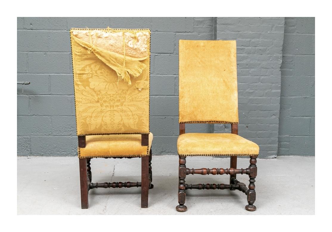 Groupe de 8  Cadres de chaises d'appoint anciens/ Restauration en vente 12