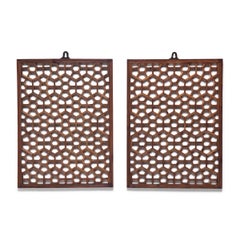 Group of Antique Chinese Lattice Panels