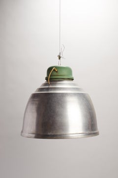 Group of Big Industrial Lamps, Italy, 1920