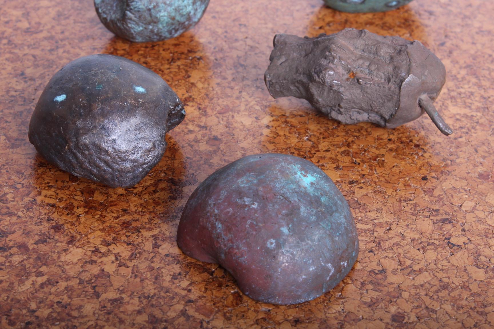 Group of Bronze Fruit For Sale 6