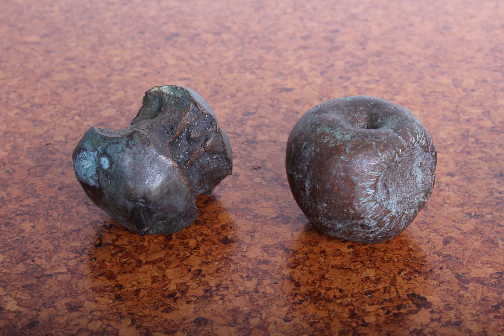 Late 20th Century Group of Bronze Fruit For Sale