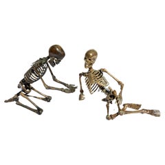 Vintage Group of Bronze Skeletons by David W. Dempsey