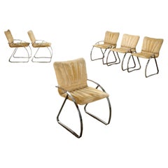 Group of Chairs, 1970s-80s 