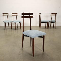 Group of Chairs R. Aloi Metal, Italy, 1960s