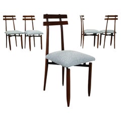 Group of Chairs R. Aloi Metal, Italy, 1960s