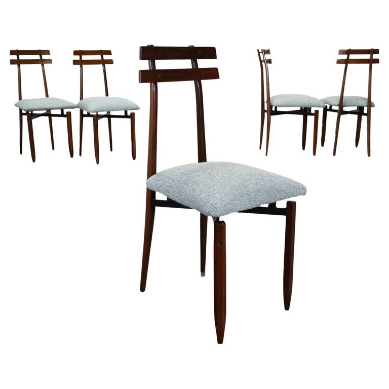 Group of Chairs R. Aloi Metal, Italy, 1960s at 1stDibs