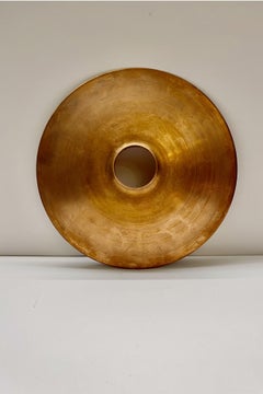 Group of copper hanging lamps, four different sizes, Germany 1920s.