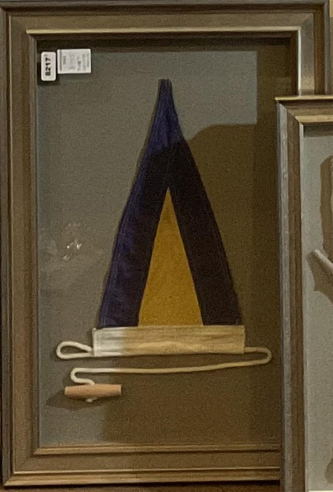 Group of Eight Nautical flags In Good Condition For Sale In Norwell, MA
