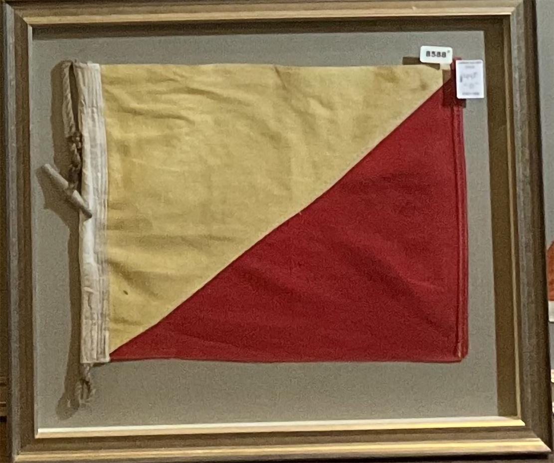 Group of Eight Nautical flags For Sale 2