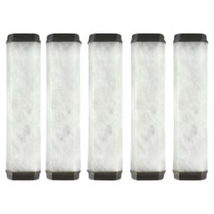 Group Of Five NHP19 Rock Crystal Sconces By Phoenix