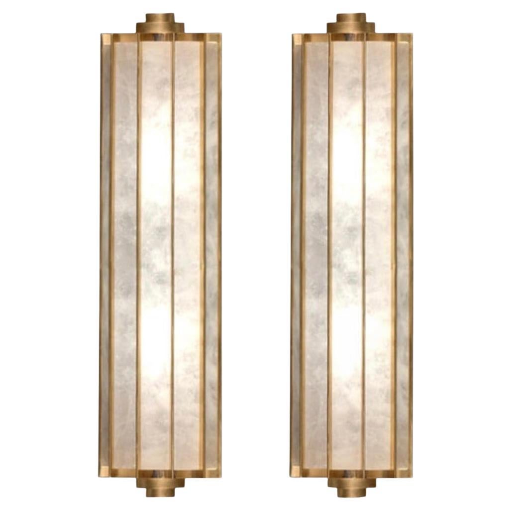 CSA18 Rock Crystal Sconces by Phoenix