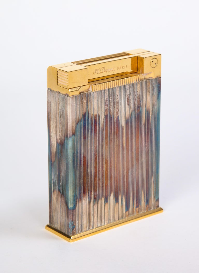 Group of Four Dupont Table Lighters, Paris, Modern at 1stdibs