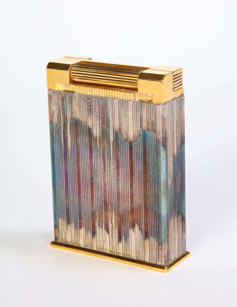 Group of Four Dupont Table Lighters, Paris, Modern at 1stdibs