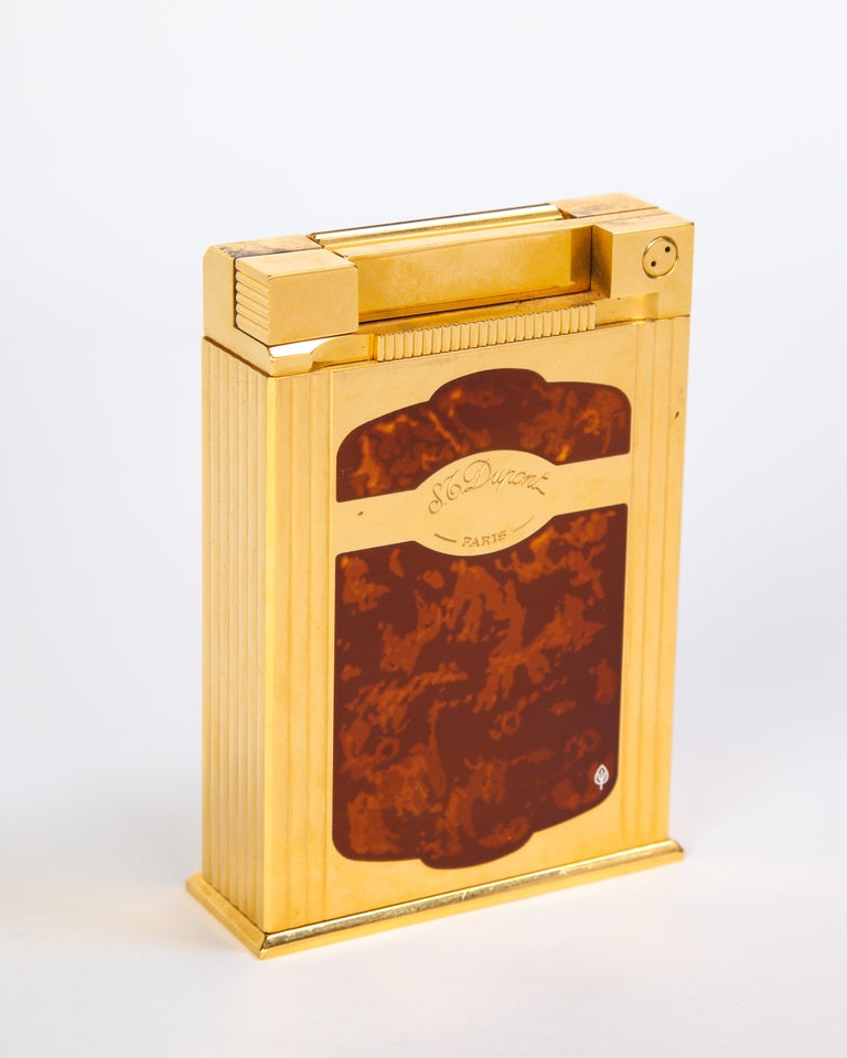 Group of Four Dupont Table Lighters, Paris, Modern at 1stdibs
