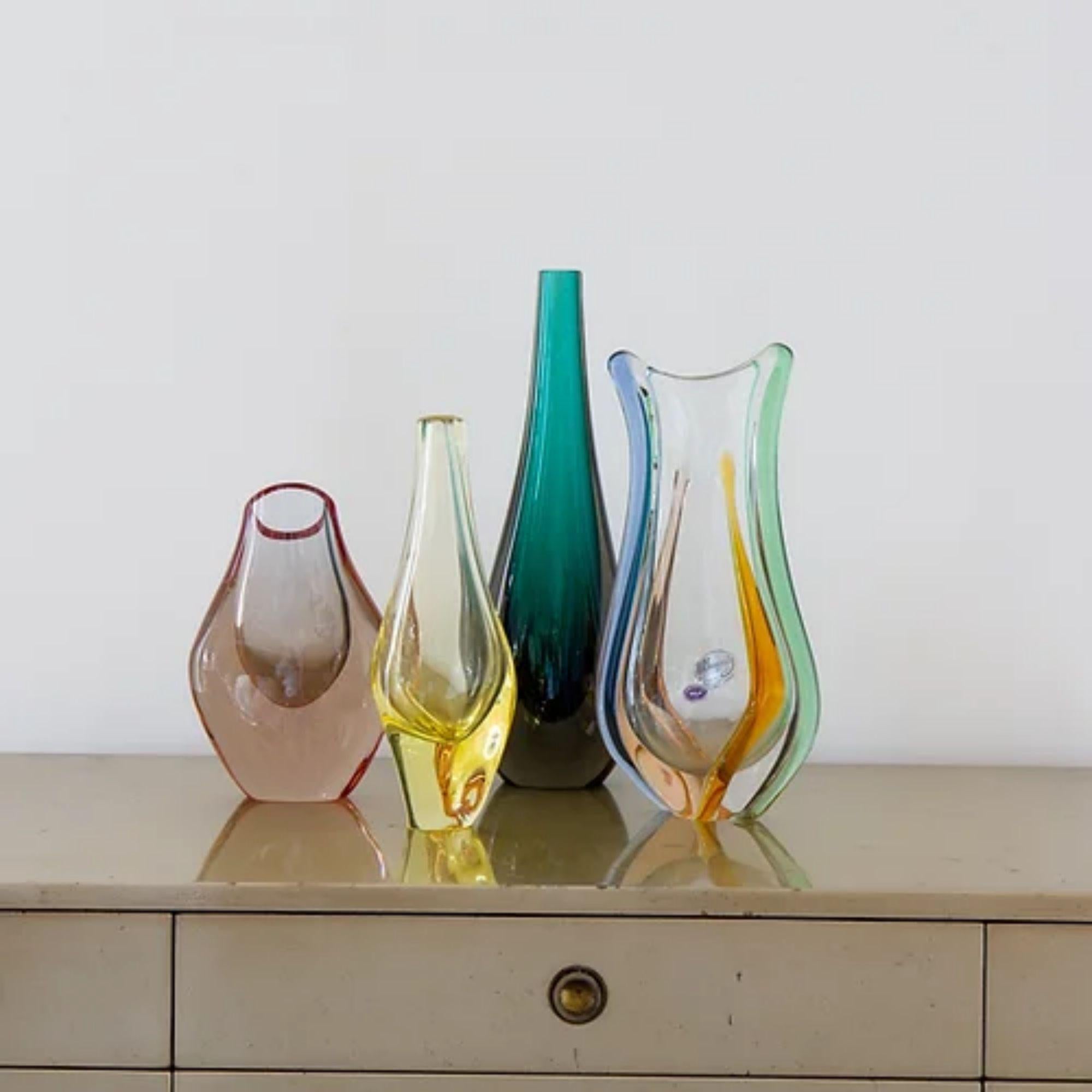 Group of Four Heavy Vases For Sale at 1stDibs