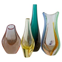 Group of Four Heavy Vases