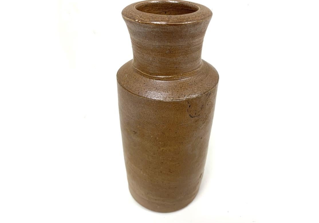 Turned Group of Four Pottery Vessels For Sale