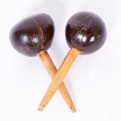 Group of Four Vintage Maracas, Priced Per Pair
