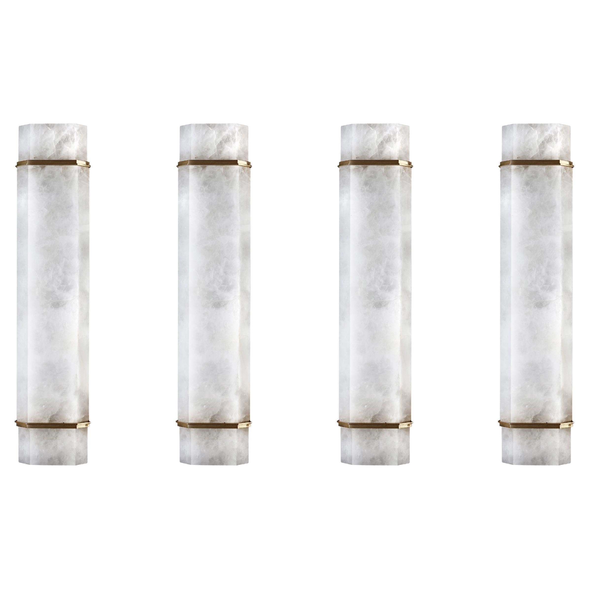  WHN22 Rock Crystal Sconces by Phoenix