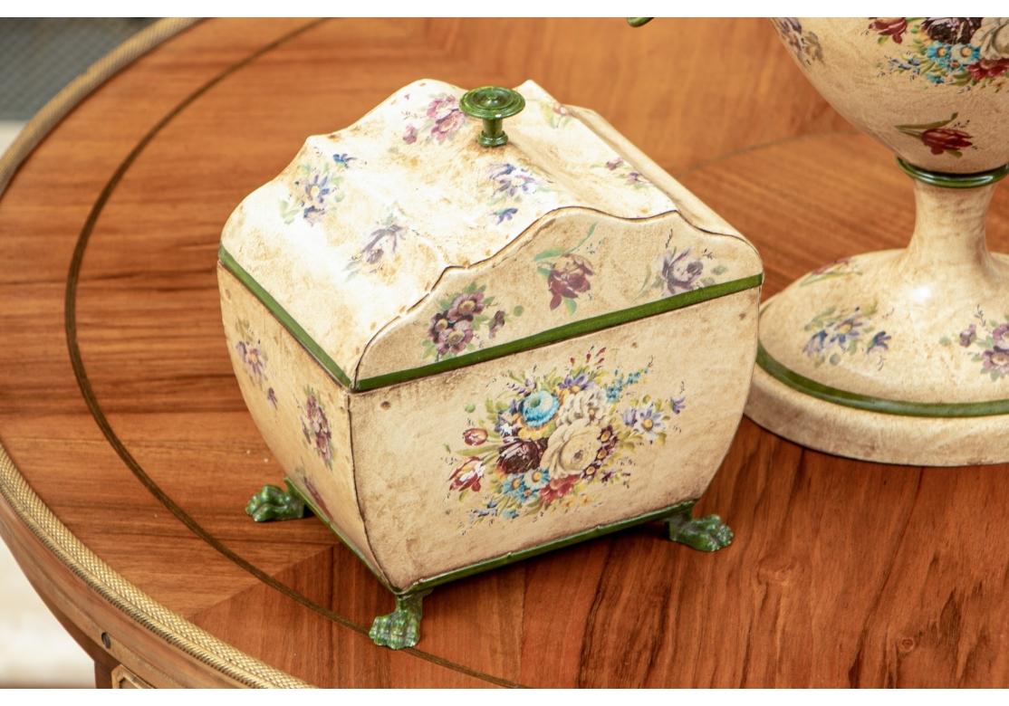 Grupo De Cajas Decorativas De Vajilla Italiana A Juego Italiano en venta